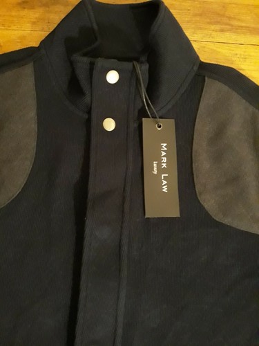 Cárdigan de lujo para hombre talla M talla M suéter a presión con cremallera - Imagen 3 de 4