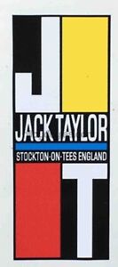 JACK TAYLOR head decal.
