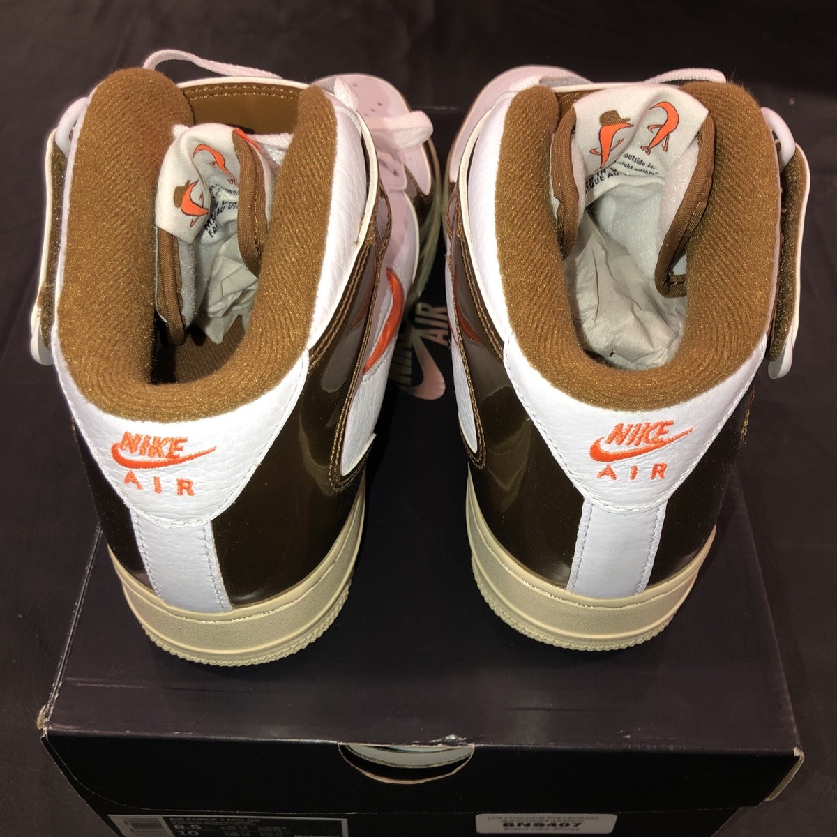 Nike Air Force 1 Mid QS Jewel Ale Brown Men Size 12.5 DS Nike Air Force 1 Mid QS Jewel Ale Brown Men | Mercari main image 2