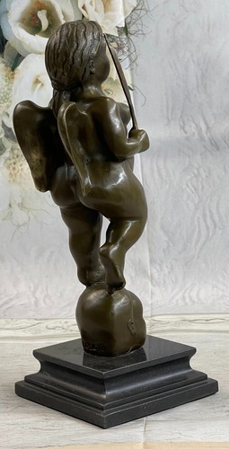 Handcrafted bronze sculpture SALE Angel Standing Tribute Botero Fernando Nude - Picture 6 of 7