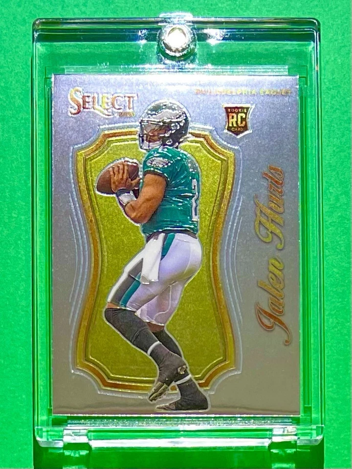 Jalen Hurts MINT ROOKIE CARD PANINI SELECT CERTIFIED HOT EAGLES INVESTMENT RC! - Image 4 of 4