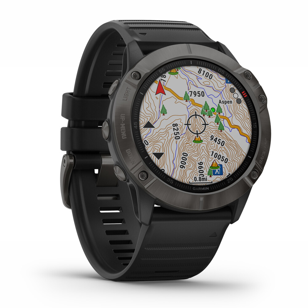 Garmin fenix 6X Sapphire Multisport GPS Smartwatch (Carbon Gray DLC) - Picture 3 of 9