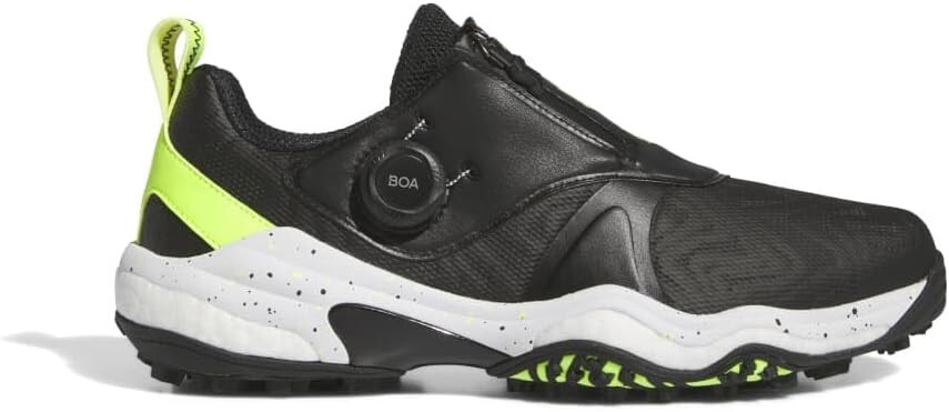 adidas Golf Men's Shoes CODECHAOS 25 BOA Black Yellow White adidas Golf Men's Shoes CODECHAOS 25 BOA Black Yellow White