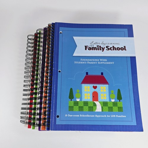 Set Of 6 Latter-day Learning The Family School Year One Art History Lit Science - Picture 2 of 8