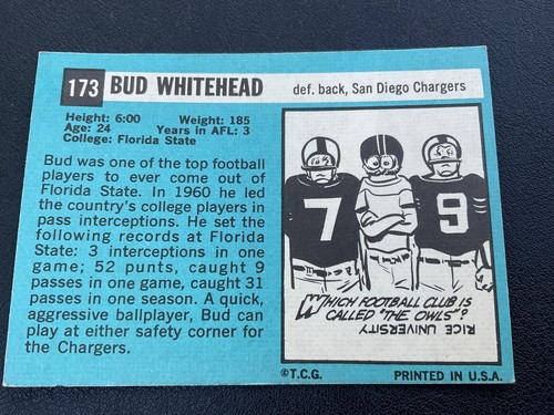 1964 TOPPS FOOTBALL CARDS PICK CARDS YOU WANT - Picture 395 of 401