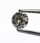 GIA loose certified .33ct I1 H round Natural brilliant diamond estate vintage — photo 1
