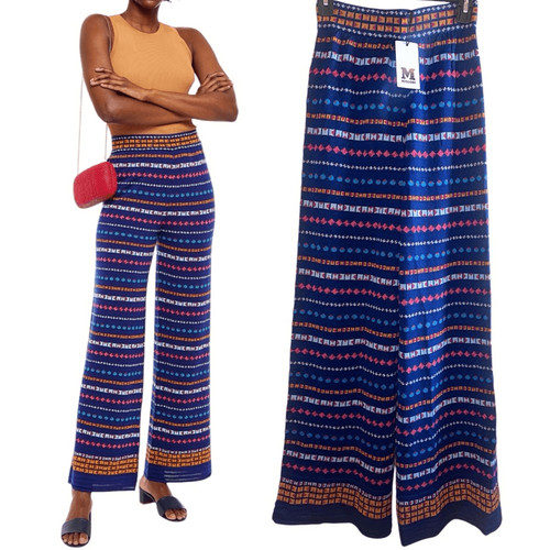 Missoni Wide Leg Wool Pants Size XS NWTs