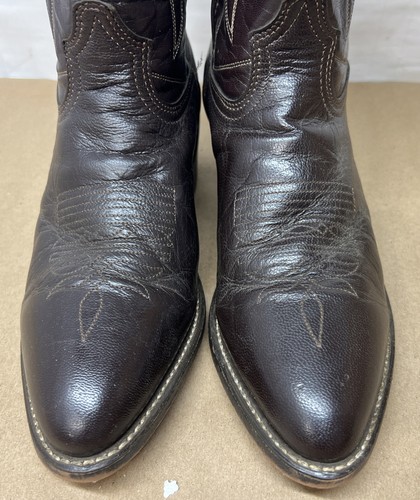 vintage durango cowboy boots-D 24034 Size 9 Made In USA 🇺🇸 - Picture 4 of 12