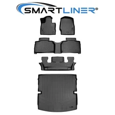 SMARTLINER Custom Fit Floor Mats Cargo Trunk Liner Set 2022-2025 Ford Explorer