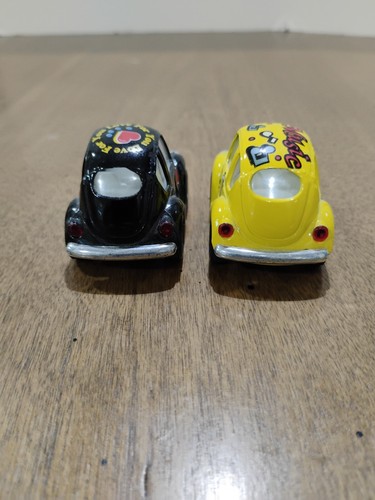 Kintoy Volkswagen VW Beetle Love Bug Car w/Motorized Pull Back & Go Action PAIR - Picture 10 of 11