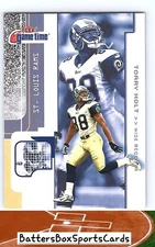 2001 Fleer Game Time #21 Torry Holt Extra