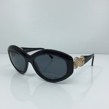 New Vintage Nina Ricci Sunglasses NR 3058 Col. 0620 Shiny Black Made France 56mm