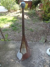 ancien épi de faitage en zinc