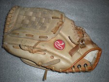 Vintage Rawlings Cal Ripkin Jr. RBG90F 11" Baseball Glove Mitt Left Handed