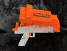 NERF Minecraft Pillager's Crossbow, Dart-Blasting Crossbow Pre Owned No Darts