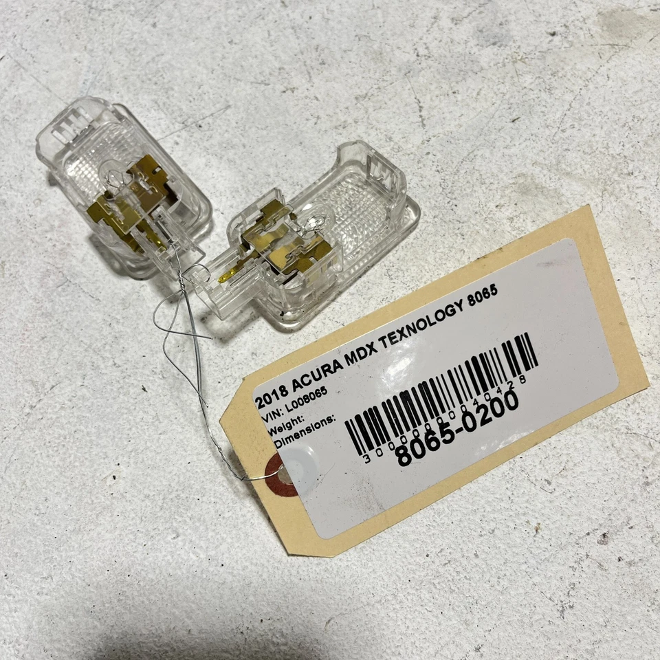 2014-2020 ACURA MDX ОБЪЕКТИВ ЛЮБЕЗНОСТЬ ЛАМПА 2 ШТ OEM - Изображение 4 из 4