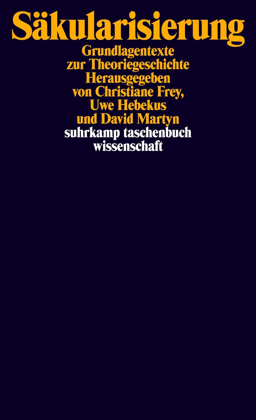 Thumbnail - Säkularisierung | Buch | 9783518298039