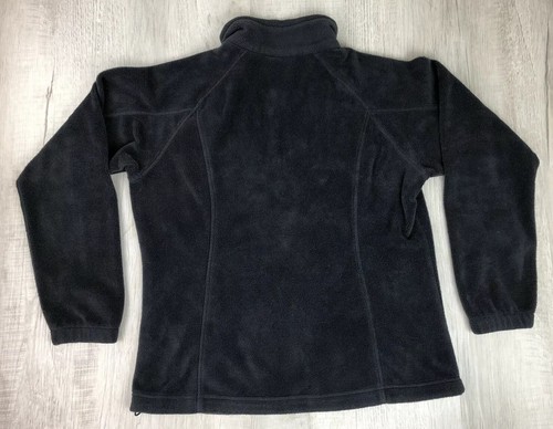 Columbia Sportswear Fleece Jacket Zip Sweatshirt Dark Gray Women’s Size Large - Picture 2 of 12