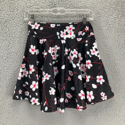 Afibi Casual Stretch Skater Rock Gr. M Vollkreis Mini Stretch Taille Blumen - Bild 7 von 8