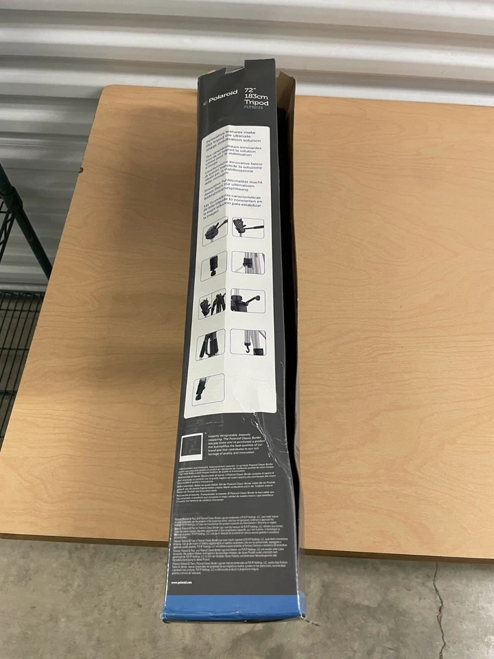Polaroid 72" PLTRI72S Tripod Lightweight with Quick Release Plate and Carry Bag - Image 3 of 4