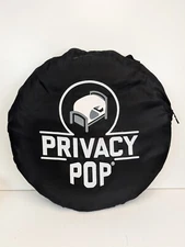 Privacy Pop Bed Tent - Twin - Black -  78 x 39 x 47 inches