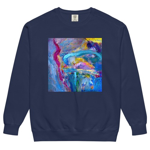 Felpa unisex Abstract 97 tinta in capo - Foto 18 di 60
