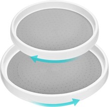 Drehteller Drehscheibe Kühlschrank Organizer Küchen Rondell drehbar Kunststoff