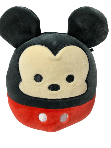 Disney Mickey Mouse Red and Black Plush Plushies Toy Squish Stuffed Animal