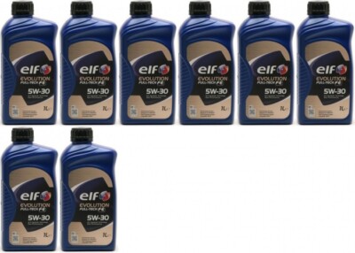 Elf Evolution Full Tech FE 5W-30 Motoröl 8x 1l = 8 Liter