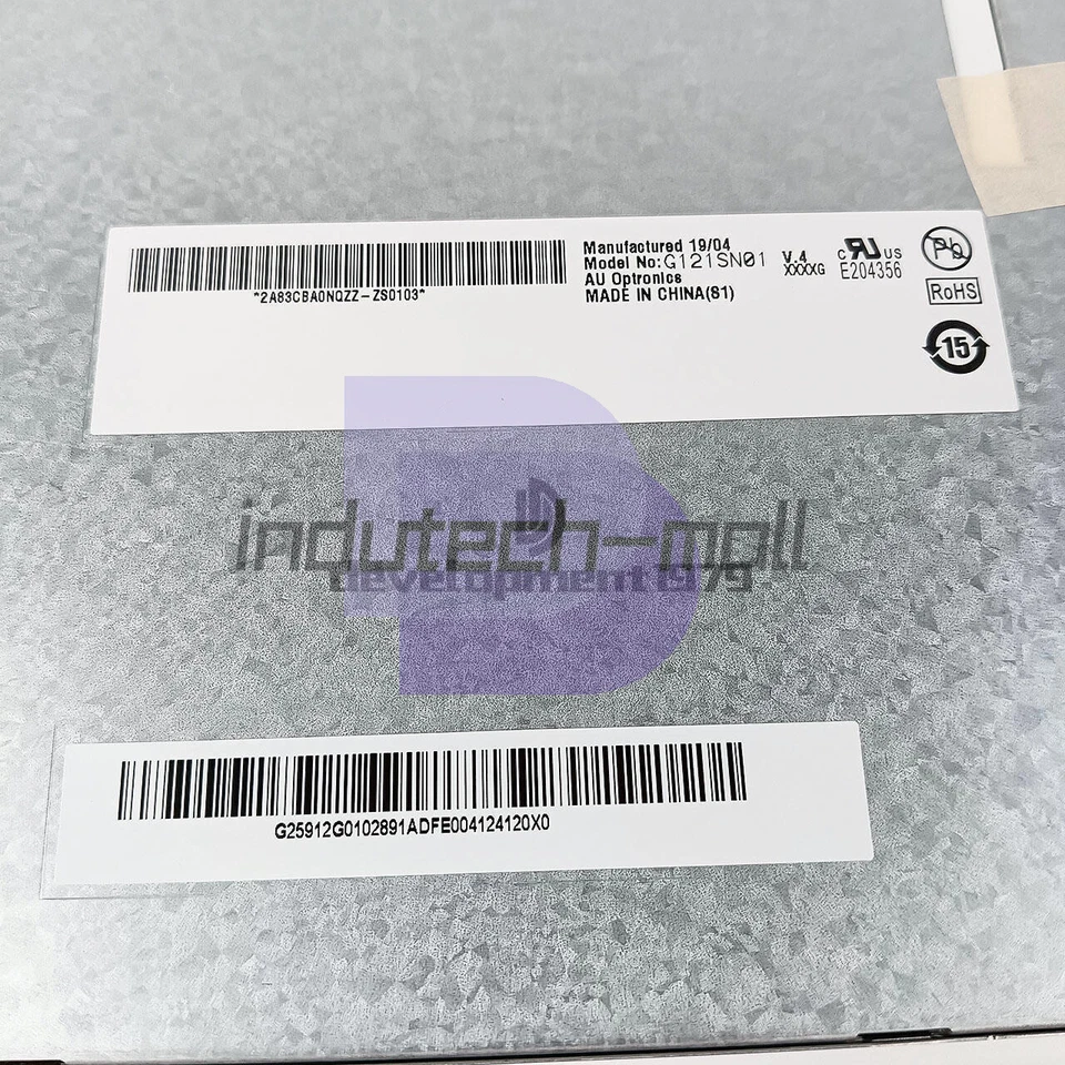 1PCS 12.1" 800×600 Resolution AUO G121SN01 V.4 G121SN01 V4 LCD Screen Panel NEW - Image 4 of 4