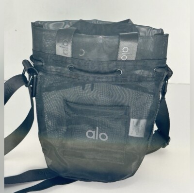 ALO Sheer Cross Body Bucket Bag | eBay