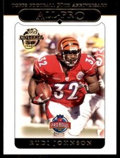 2005 Topps Rudi Johnson Football Cards #346
