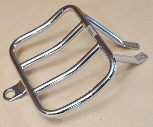 Harley Fehling Gepäckträger Luggage Rack Fat Boy Heritage 00-06 - Picture 3 of 3