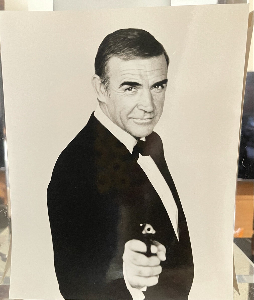 Original Sean Connery 007 James Bond Photo Never Say Never Again