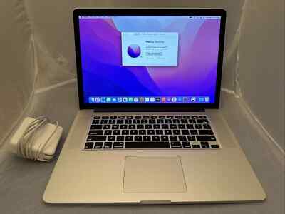 2015 Apple Macbook Pro 15.4'' Retina Core i7 2.5GHz 16GB 500GB SSD