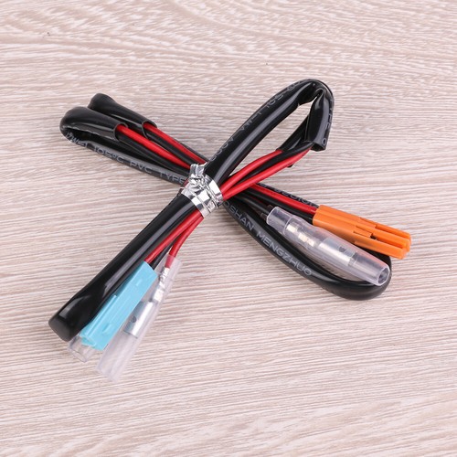 Front LED Indicators Lamp w/Resistors Cables For Honda CBR125R CBR600RR CBR900RR - Picture 38 of 45