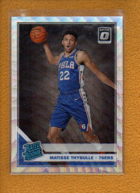 Matisse Thybulle 2019-20 Donruss Optic Rated Rookie Silver Wave Prizm RC #192