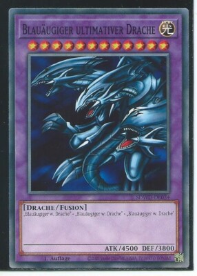 YU GI OH BLAUÄUGIGER ULTIMATIVER DRACHE SDWD-DE034 COMMON 1.AUFLAGE