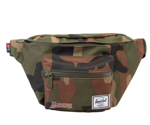 Herschel Supply Co. Los Angeles Lakers siebzehn Hipsack Tarnung Unisex neu mit Etikett