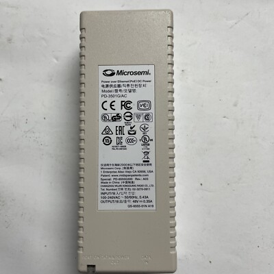 Microsemi  PD-3501G/AC Power over Ethernet