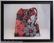 Gymnastics Leotard Grip Bags / Red Flannel Flowers Gymnasts Birthday Goody Bag