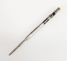 Official Montblanc India Orange Medium Ballpoint Pen Refill - Made in Germany