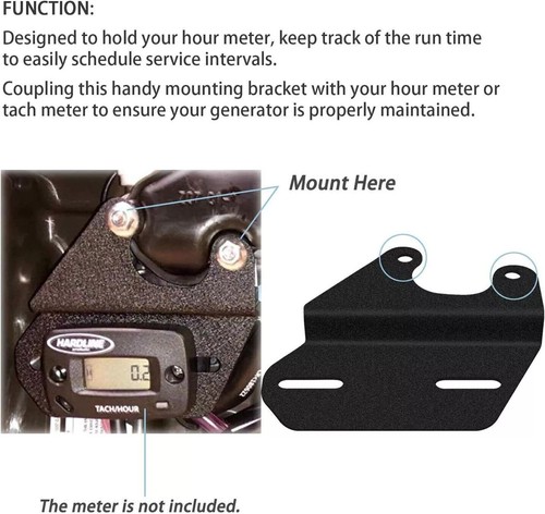 Tach Hour Meter Mounting Bracket Fit For EU1000i EU2000i EU2200i Honda Generator - Picture 7 of 12