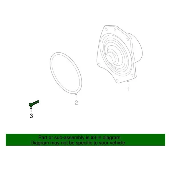 For Ram 1500 Classic 2019-2024 Mopar 06508448AA Engine Oil Pan Bolt Foto 4 de 4