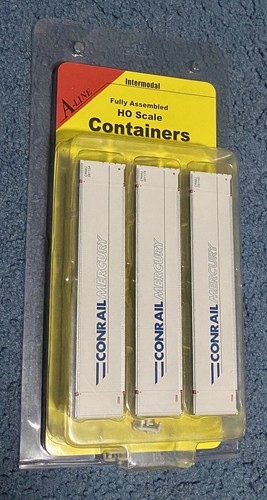Contenedor lateral liso Intermountain A-Line Conrail Mercury 48’ paquete de 3 #30410-02 | Zustand: Used