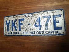 Original Australien Nummernschild 