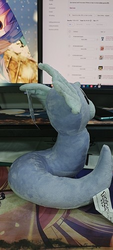 Lindo GRANDE Muñeco de Peluche Dratini 9" Para Niños Muñecas de Animales Suaves Figura de Peluche - Imagen 3 de 3