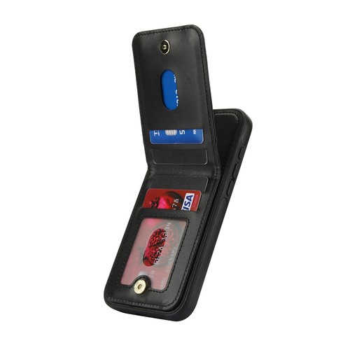 For iPhone 16 Pro Max 15 Plus 14 Card Bag Leather Wallet Case Anti Scratch Cover - 第 8/19 張圖片