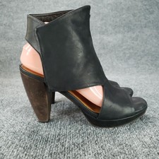 Coclico Shoes Womens Size 39 Black Leather Pe...