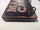 Man Cave Coat/Hat Hanger Wall Sign With J Hooks (Used but good) — photo 2